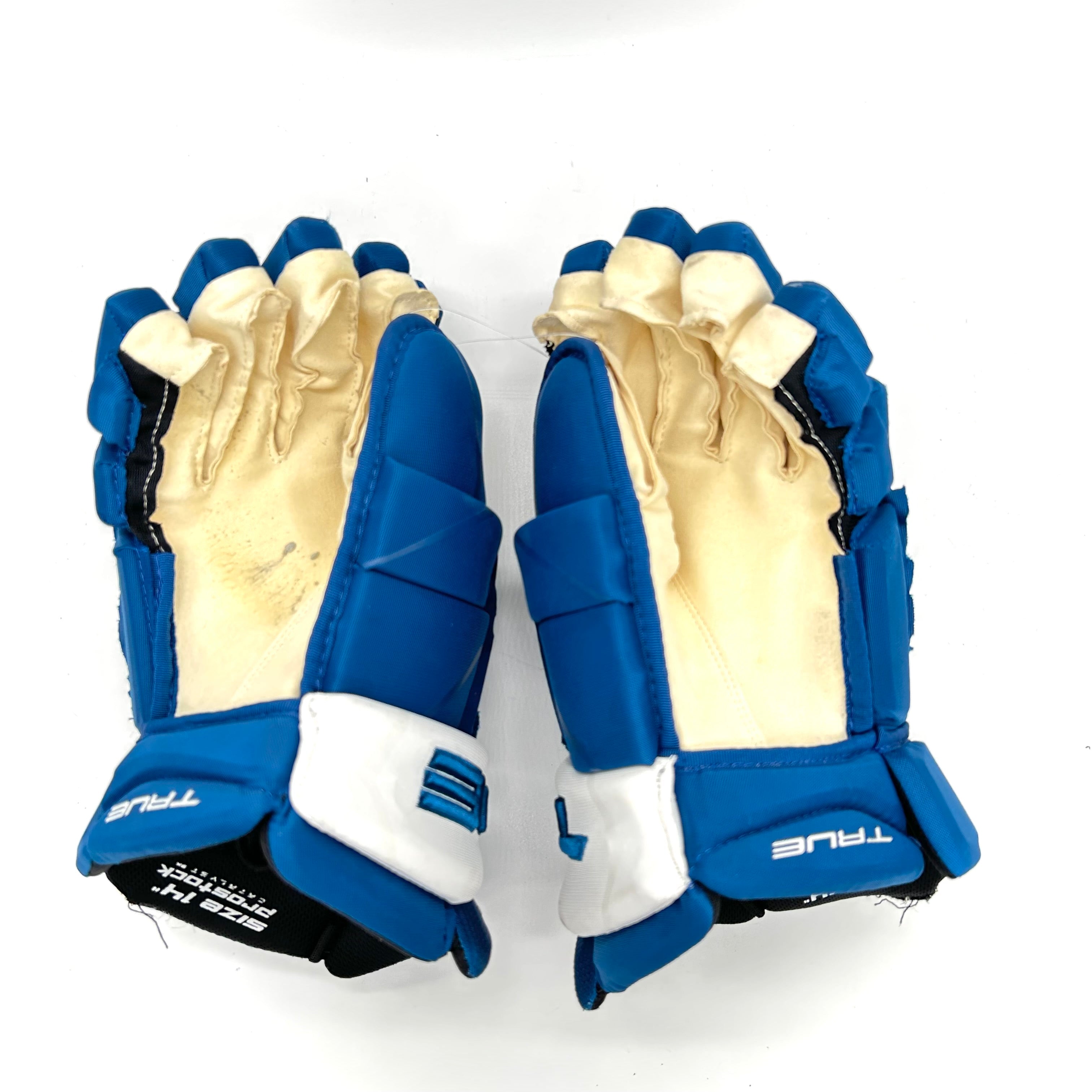 True Catalyst 9X - Gant d'occasion NHL Pro Stock - Colorado Avalanche (bleu)